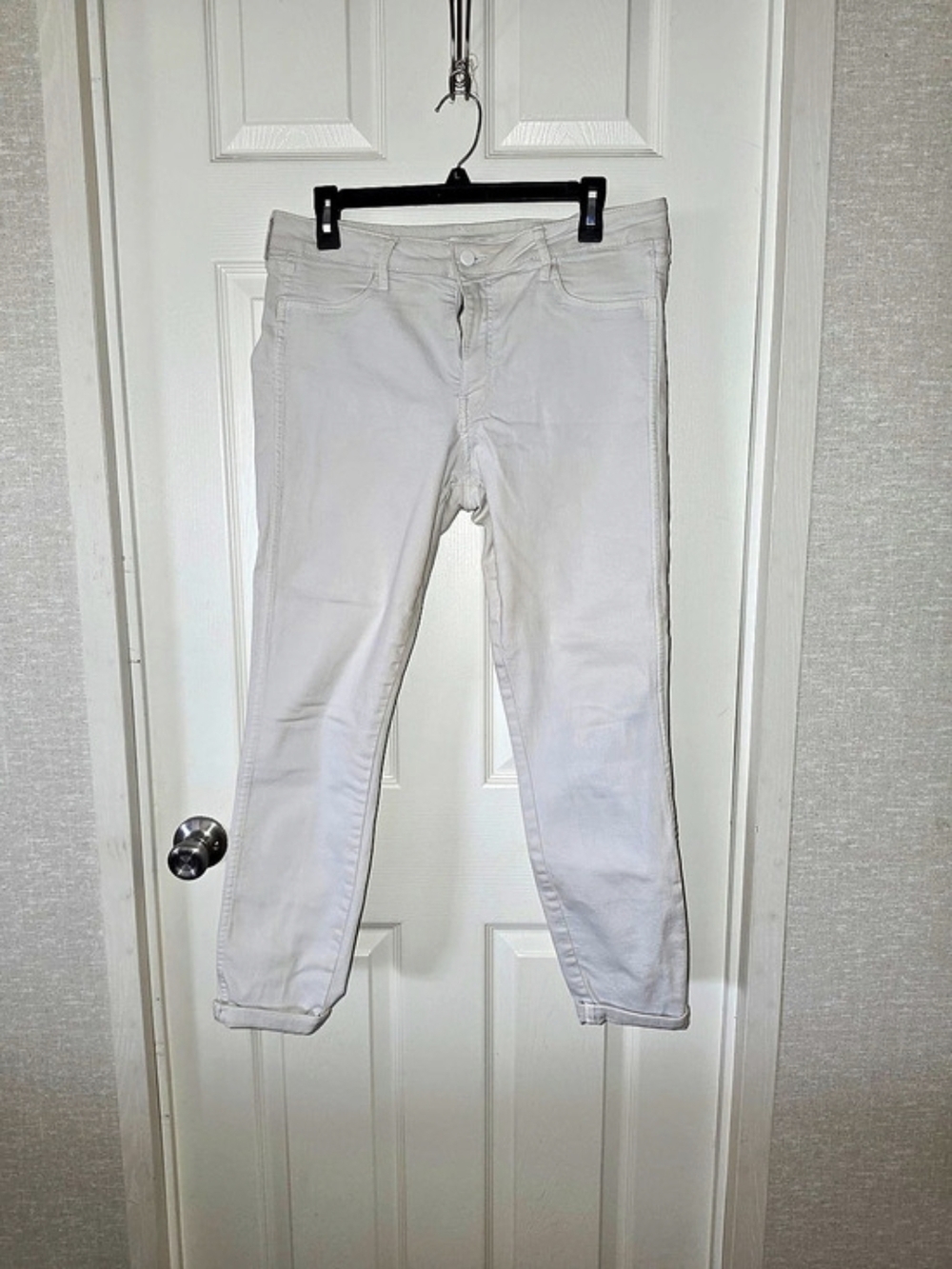 H&M Skinny Jeans in White Size Medium